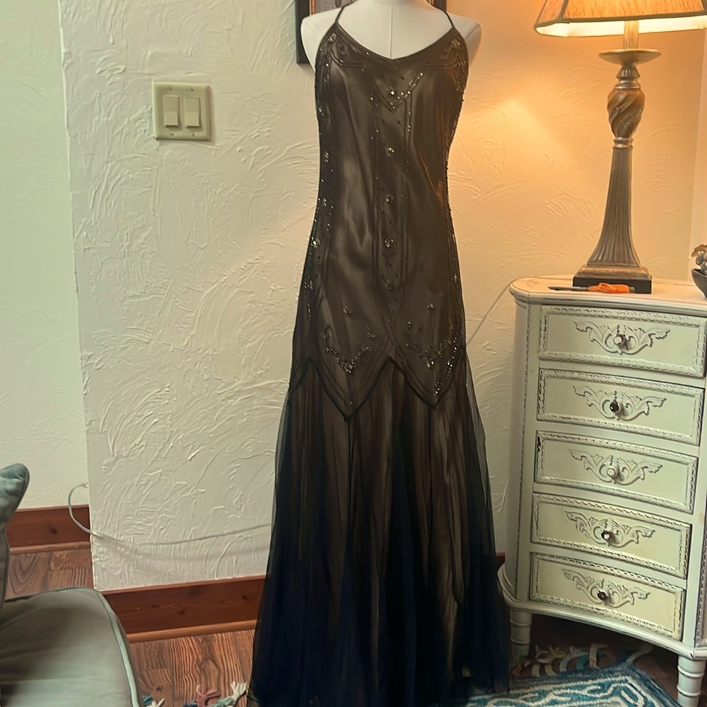 Beautiful black formal ,full length dress